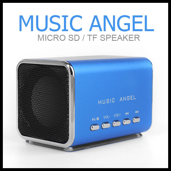 Music Angle MP3 Mini USB Speaker Micro SD/TF FM Radio